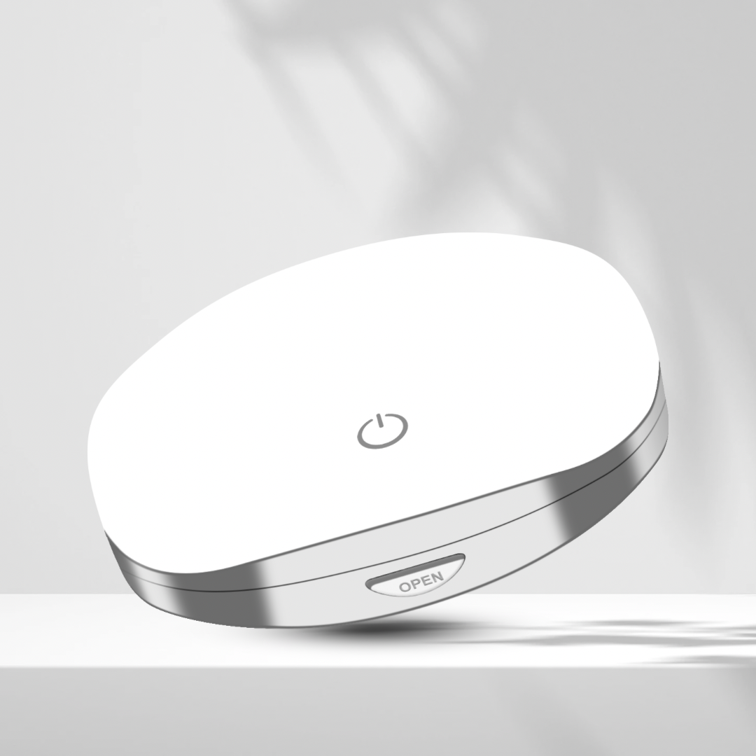 Contact lens cleaning machine - ivory white